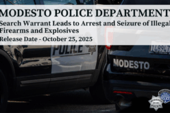 Felon Arrested Across from Middle School After Search Yields Automatic Weapon and Explosive Devices