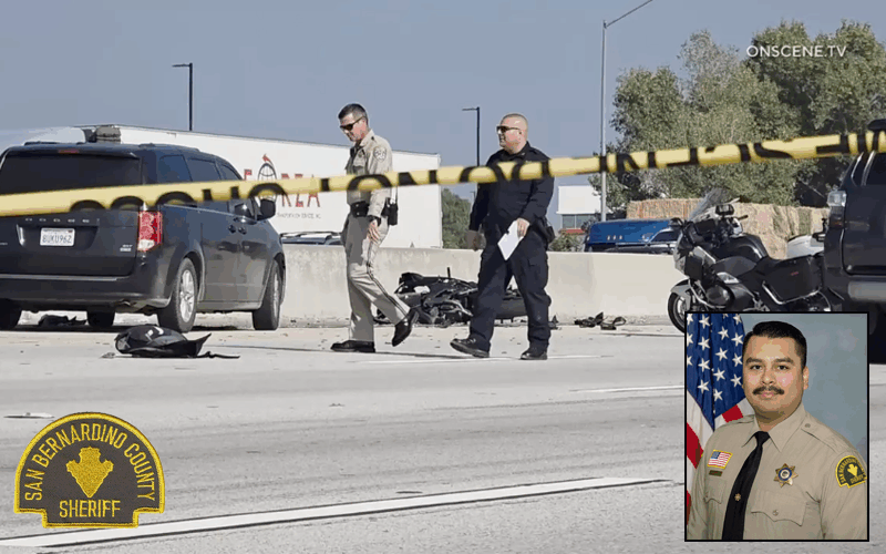 San Bernardino County Deputy Killed in Rancho Cucamonga Shooting; Suspect Apprehended After High-Speed Pursuit