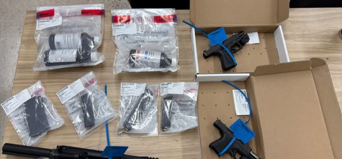 DUI Suspect and Three Passengers Arrested After CHP Allegedly Finds Short-Barrel Rifle, Pistol in Vehicle