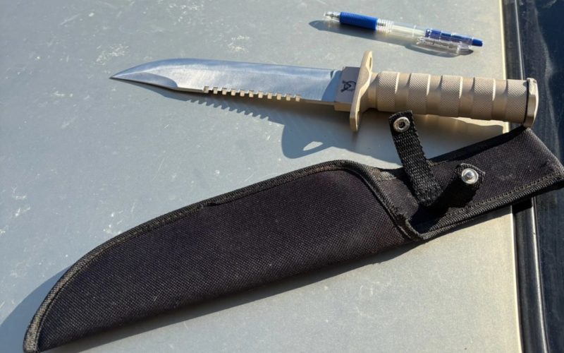 CHP El Centro Arrests Driver for Brandishing Knife in Road Rage Incident