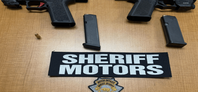 Riverbank DUI Checkpoint Yields Three Arrests and Recovery of Two “Ghost” Guns