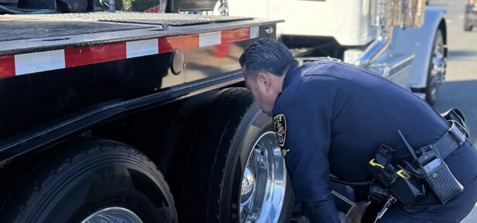 Commercial Vehicle Checkpoint Uncovers Multiple Violations in Riverside