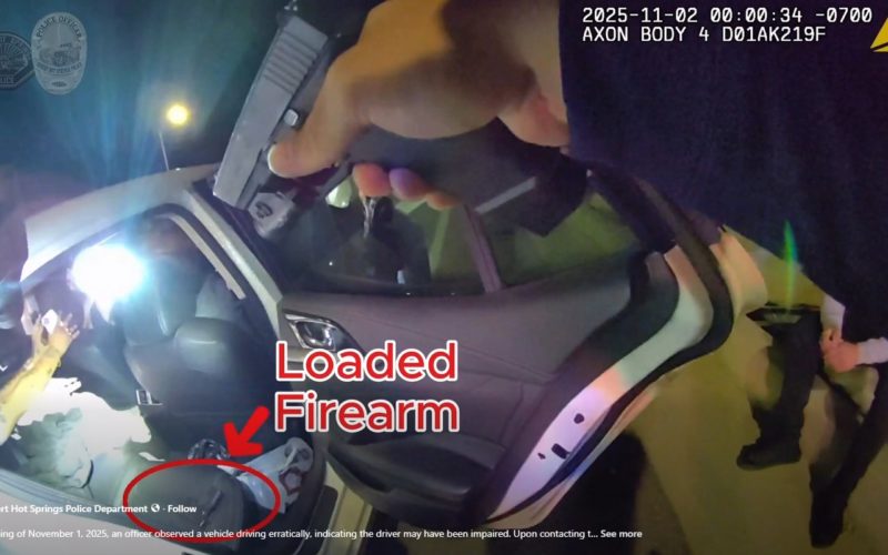 Traffic Stop Leads to Three Arrests for DUI, Warrant, and Loaded Firearm